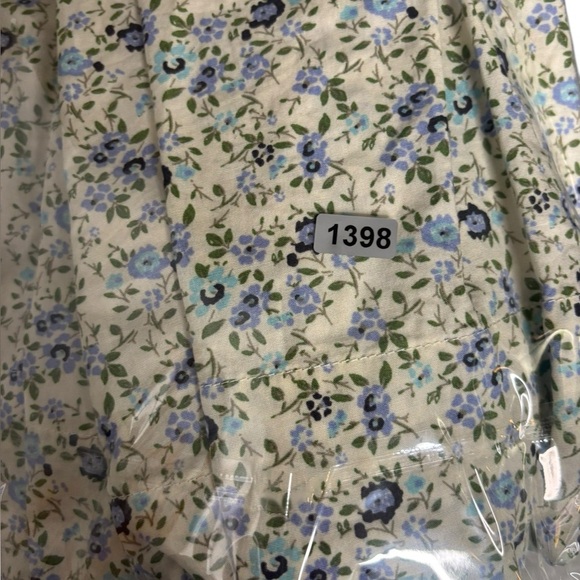 Free People Petunia Mini Dress Overall Dress Tea Combo Floral Size Small - Picture 13 of 13